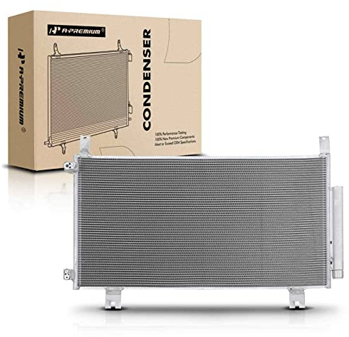 A-Premium Air Conditioning A/C Condenser Compatible with Honda CR-V CRV 2017 2018 2019 L4 2.4L, Only for LX Submodel