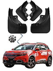 SaVgu Parafango, for Citroen C5 AIRCROSS 2016-2022 Paraspruzzi Anteriori e Posteriori Personalizzati modellati Paraspruzzi Parafanghi Kit 4-PC Accessori Auto