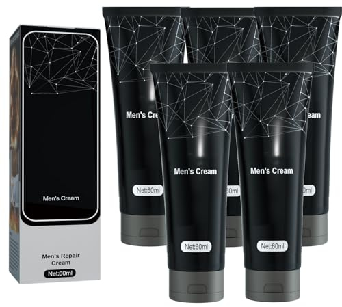 Herrencreme Intim Pflegecreme,für tägliche Intimpflege Männer zur Erhaltung eines gesunden Intimbereichs, Bei trockener und gereizter Haut im Intimbereich! (5PC)