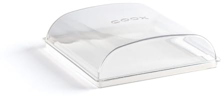 coox Transport- Frischhaltedeckel für die WUNDERFORM Frame SQ - Hält dein Gebackenes länger frisch I Super Easy Transport I Leicht zu reinigen I Spülmaschinenfest