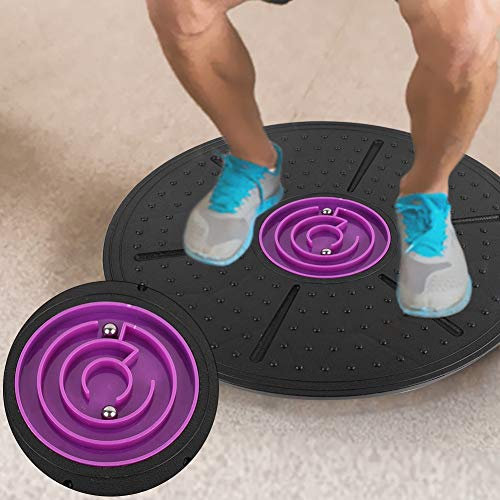 Balance Board, 360° Rotation Balance Board Physiotherapie Bequem für Büro Yoga Fitness Zuhause