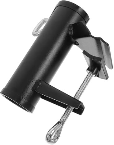 YARNOW Schirmtischklemme Für Draußen Strandschirmclip Schirmhalterung Mit Verstellbarer Klemme Schirmhalter Für Sonnenschirme Stabiler Clip-Halter Für Terrasse Und Geeignet Für