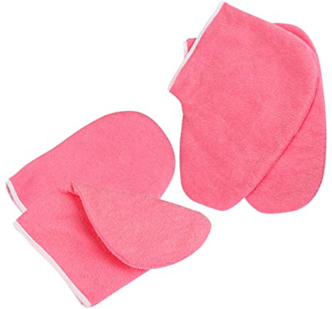 Healeved Paraffintherapie Pflege Satz Handschuhe Und Wachs Fußabdeckungen Einfache Anwendung Wärmespeicherung Für Professionelle Hand Und Fußpflege