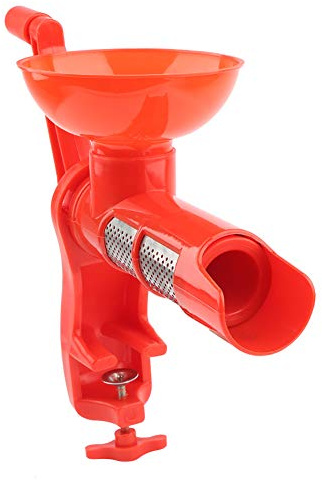Spremipomodoro Manuale a Manovella per Salse E Succhi Freschi | acciaio inossidabile, Design Compatto Portatile, Ideale Cucina Domestica, Facile Da Pulire