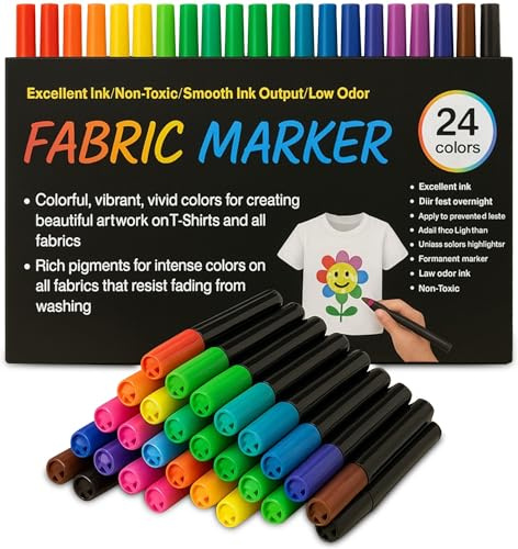 Weiße Fahne zum selber gestalten inkl 24 Textilstifte DIY ABI-Plakat Geburtstag Junggesellenabschied Hochzeit Demo Textilmarker ONESIZE