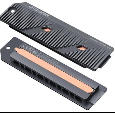 GRAUGEAR Dissipatore di calore SSD M.2NVMe PS5 Slim&Pro