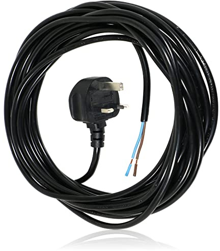 Spares2go Mains Power Cable & Plug for Numatic Henry Hetty Vacuum Cleaner (8.4 metres)