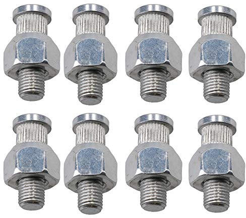 M10 x 1,25 Faden konische Anhänger Radmuttern + bolzen für Aussetzung Nabe 8PK
