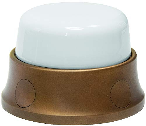 G.I. GAMBARELLI 31.510.00 Scatola Derivazione In Porcellana e Ottone