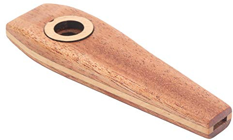 Wood Kazoo, Tragbare Holz Kazoo Flöte für Musikclub für Musikbegeisterte für Anfänger für Outdoor-Performance