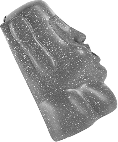 Cabilock Moai Taschentuchbox Halter Kreative Serviettenbox Abdeckung Für Wohnzimmer Schlafzimmer Büro Dekorative Papierhalter Aus Kunstharz Multifunktional Stilvolles Design Für Zuhause