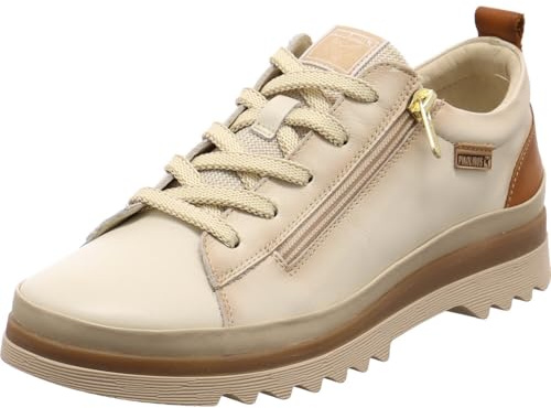 Pikolinos Zapatos Mujer Cordones Y Cremallera Vigo Cuero