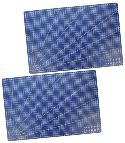 Operitacx 2piezas Alfombrillas De Corte Tapetes De Corte Para Grabado De Accesorios Para Manualidades Protección De Mesa