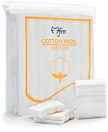 Dünne Wattepads für Make-up, Gesicht, weich, fusselfrei, quadratisch, Kosmetik-Baumwolle, für Salon, Heimreise