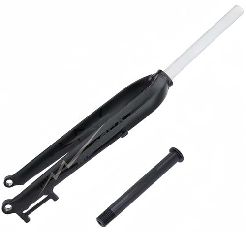 26 27,5 29 Zoll Starrgabel 1-1/8 Zoll Universal-Gewindelose Gabel Mit Geradem Rohr 15 * 100/110 Mm Offene Übersetzung Steckachse Aluminiumlegierung Fahrradgabel Scheibenbremsgabel A,100 Open
