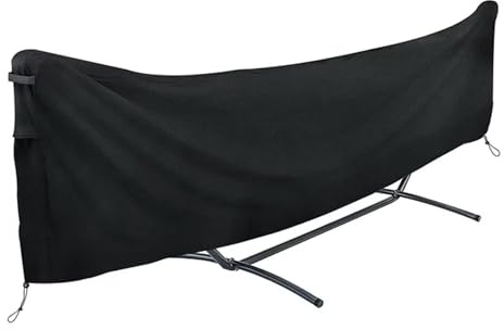 Fundas de Hamaca para Exterior – cobertizo de Tienda Impermeable, de Camping Cortavientos para Hamaca | Parasol con Cuerda Ajustable, toldo Exterior, Senderismo, Playa, Mochila para jardín, Patio