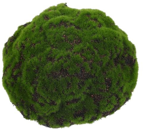 SEWOART Halbkugel Aus Kunstmoos Dekoration Für Garten Und Terrasse Formschnittkugeln Für Innenräume Bonsai-Ornament Pflegeleicht Und Wetterbeständig