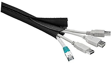 OSALADI Cable Management Sleeve Clips for under Desk Wire Management Organizers Tv Computer Cord Organizer