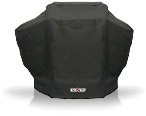 Grillfürst Grill Abdeckhaube Independence P530 - robuste Grill-Abdeckung 158,5 x 54 x 122 cm, wetterfest und wasserdicht, Abdeckung Gasgrill Gasgrillmodell Independence P530