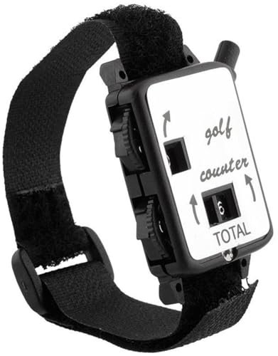 Kfwfuaee Golfs Score Counter With Wristband Portable Manual Score Counter Watch Golfs Count Scorer Scoring Counter For Golfs Sport