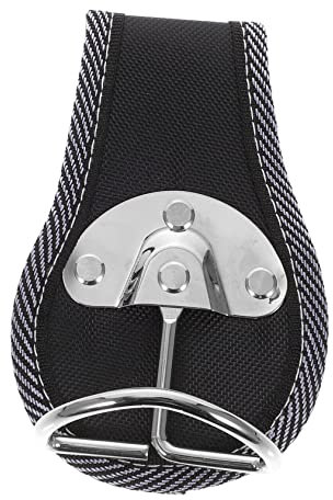 MAGICLULU Portamartillos Para Cinturón De Herramientas Organizador De Herramientas De Metal Portaalicates y Martillo Clip Para Cinturón Para Bricolaje