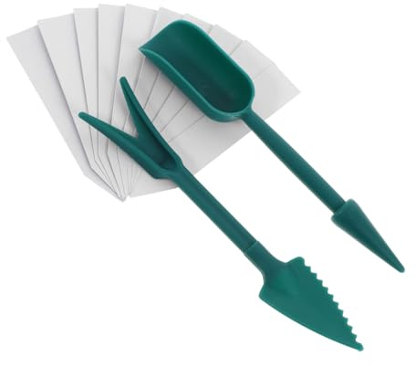 PartyKindom Attrezzi Per Piantare Piante Strumenti Da Giardinaggio Per Bonsai Kit Attrezzi Per Trapianto Piantine Etichette