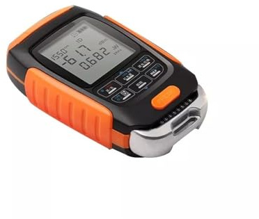 Misuratore di potenza ottico, batteria Li-Lion 4 in 1 Misuratore di corrente ottico Risoluzione dei problemi visivi del cavo di rete Tester in fibra ottica 1 mw 15 mw 30 mw (-50 to30 dBm 1 mw)