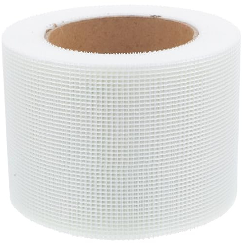 CLISPEED Nastro Autoadesivo per Cartongesso 10Cm X 30m Nastro Sigillante per Fessure e Crepe nei Muri Uso Professionale per Lavori di Riparazione Muro