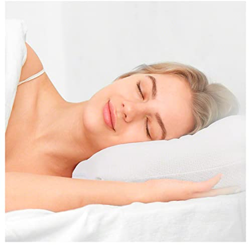 Sport-Tec Viscoline Nackenstützkissen Orthopädisch Kopfkissen Rechteck Form 69x35 cm
