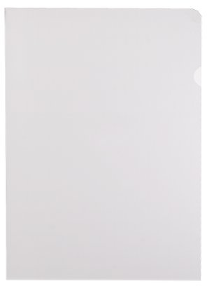 Sichthüllen A4 PP 120my transparent genarbt Daumenaussparung 100 Stk | 0,12 mm starke PP‑Folie, fotoechte Qualität und schnelle Entnahme durch präzise Daumenaussparung