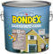 Bondex Dauerschutz Farbe Silbergrau 2,5 L für 22,5 m² | Hervorragende Farbstabilität | Wetter- und UV-Schutz - bis zu 12 Jahre | Seidenglänzend | Dauerschutzfarbe | Holzfarbe