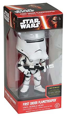 Funko 020964 Wobblers episod The Force Awakens Vippelhuvud, 15 cm Star Wars Ep Vii-Wacky Wobbler Första beställning Flametrooper