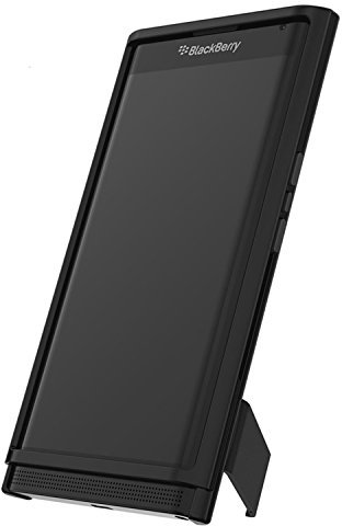 Blackberry Priv Schiebe-Hartschale mit Ständer – Schwarz