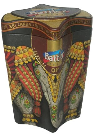 Battler OP Ceylon Loose Leaf Black Tea 100g Tin | Orange Pekoe Tea | Premium Orange Pekoe Ceylon loose leaf black tea in a reusable 100g tin with a smooth and aromatic flavour
