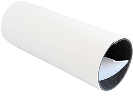 La Ventilazione HE3430 HE3430-Y Silencieux acoustique hélicoïdal, blanc, 300 mm-120 mm, trous de ø 120/125 mm
