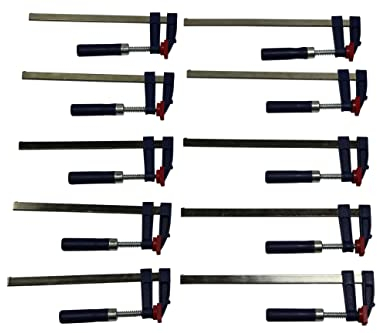 10 x Schraubzwinge Set 200x50 + 250x50 Zwinge Klemmzwinge Einhandzwinge