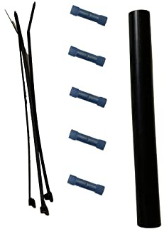 Kabelreparatursatz Kabelreparaturset innen aussen wasserdicht 230V NYM Kabel Reparatursatz Reparaturset Reparieren 3x1,5 5x1,5mm² Kabelverlängern, Größe: 5 Polig