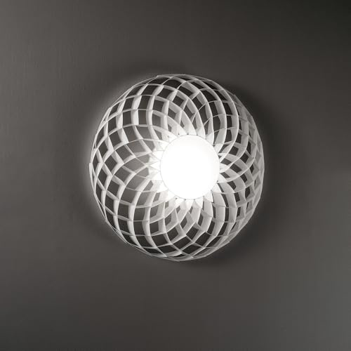 Plafón Dalia LED 3000 K Dimm Gx53 Polilux Blanco D60 D100 Made in Italy