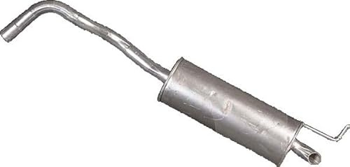 IZAWIT 18.053 Endschalldämpfer Hinten Kompatibel mit SKODA ROOMSTER 5J 6Q7253609A