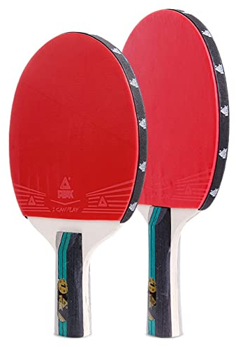 tischtennisschläger tischtennisschläger Set tischtennisschläger Profi Professionelles Tischtennis-Paddel-Set mit 2 Schlägern, 6 Bällen & Tragbares Gehäuse, Outdoor- oder Indoor-Spiel(Col