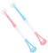 XPEX Lot de 2 brosses à Dents à Trois extrémités, Brosse de Nettoyage de la Langue, Brosse de Nettoyage de la Surface des Dents, Brosse à Dents Portable pour Adultes et Enfants