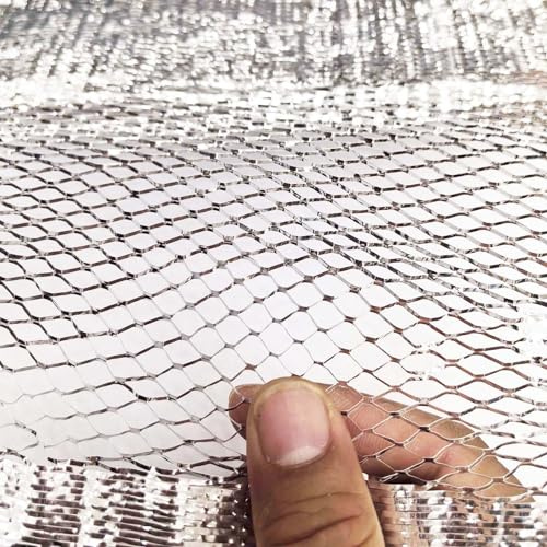Carligo Aluminum Foil Mesh - Cut-to-Fit, Moldable DIY Material for Range Hood Filters, Vent Covers, Crafts and Gap Sealing (0.08mm)
