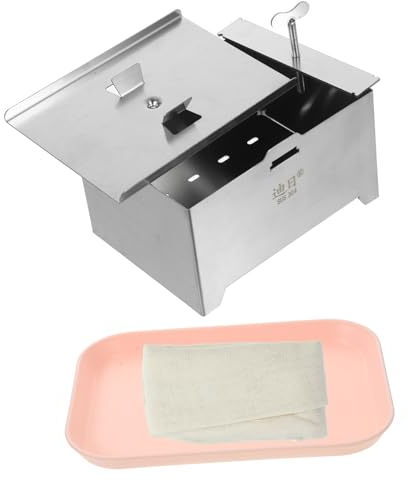 Zerodeko Moule à Tofu Acier Inoxydable Presse Tofu Pratique Pour Usage Domestique Facile à Laver