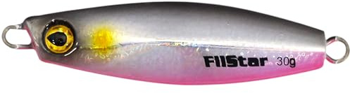 SEABUZZ Pilker 6cm 30g Realistisch Fischköder - Hornhecht Makrelen Köder | Hochseeangeln & Meeresangeln - Forelle & Raubfisch Köder - Meerforelle - Angeln Kunstköder - Angelköder Wobbler