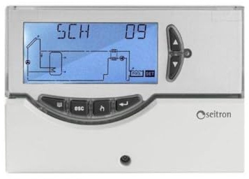 Seitron Centralina Elios Midi per Impianti Solari Termici TDST24M
