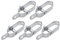 Tendeur Grillage, Tendeur de Clôture, Tendeur Cable, Tendeurs à Fil Barbelé, Tendeur Fil a Linge, Kit de Connecteurs Tendeur de Corde pour Fil de Fer Grillage Cloture Cable, 5 Pièces