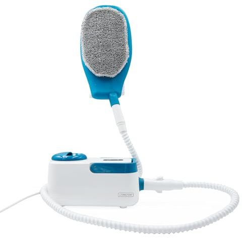 Livington SteamTouch - ergonomischer Handdampfreiniger - Dampfreiniger Handgerät gegen Schmutz, Gerüche, Keime, Bakterien - Reinigung für Küche, Bad, Polster - Steam Cleaner für hygienische Sauberkeit