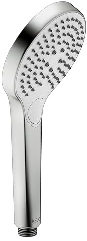 KEUCO IXMO Handbrause, mit 3 Strahlarten, 59580210300, Farbe: Edelstahl-finish
