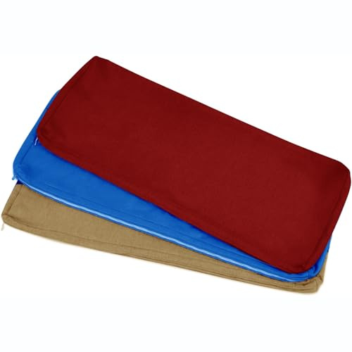 WLXFF Bezug bankauflage Bankkissen, Outdoor Sitzkissen bezug, 5cm Dicke, Ersatzbezug für sitzbank Kissen sitzbank Polster mit Reißverschluss, Waschbare sitzbank Auflage bezug,No4,100X35X5CM