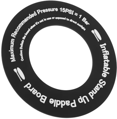 JOINPAYA Schlauchboot Ventil 24mm Runde PVC Dichtung als Flexibler Leichter Ersatz für Kajaks Aufblasbare Matratzen und Ventiladapter